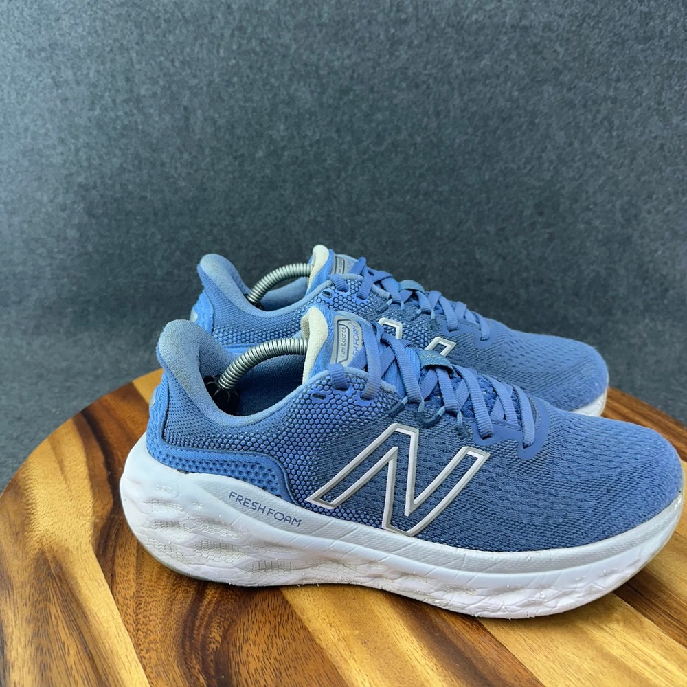 New Balance Fresh Foam X More Shoes Womens Size 8B Blue Running Sneakers WMORNA3 - Picture 2 of 13